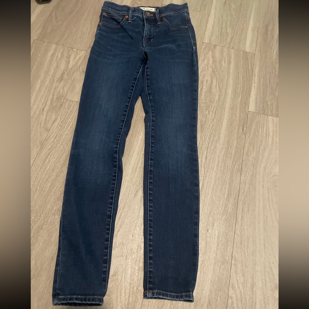 Madewell Skinny Jeans - Dark Blue Wash